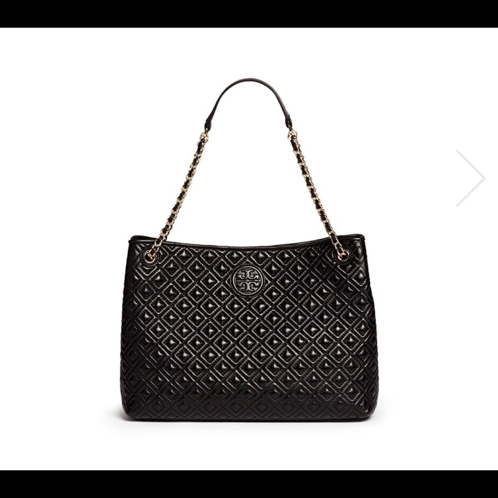 Tory Burch Marion Diamond Quilted Tote